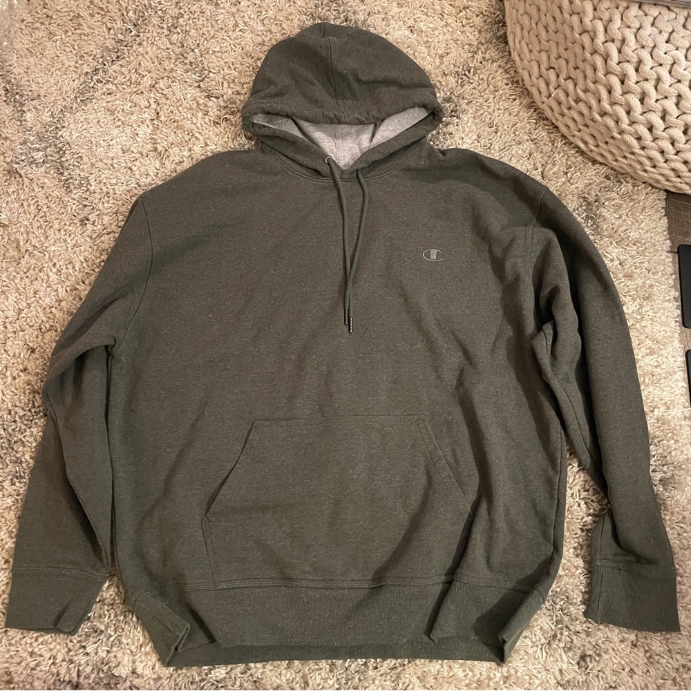 Champion Dark Green Athletic‎ Hoodie